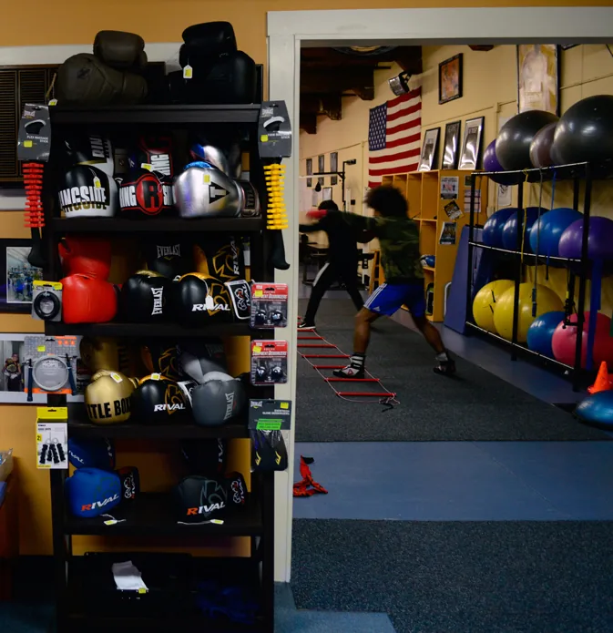Boxing at the Depot